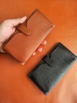 کیف پول دستی چرم طبیعی