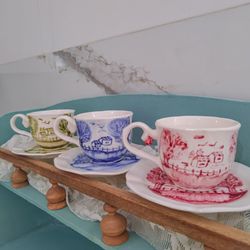 فنجان نعلبکی کلاسیک