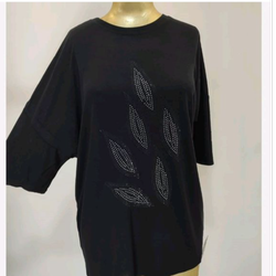 تونیک کیمانو نگینی طرح برگ