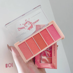 پالت رژگونه 5 تایی ANYLADY Sweet Unicorn