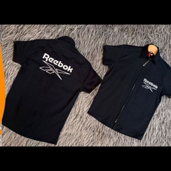 پیراهن مشکی پسرانه پشت وپیش چاپ شیک