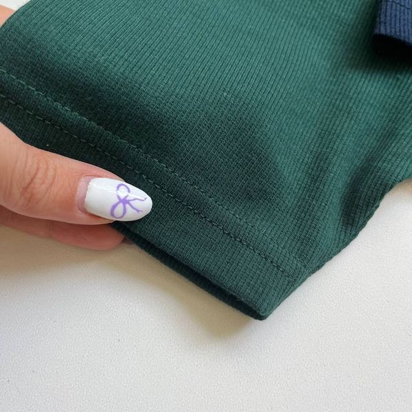 تیشرت یقه گرد کشبافت کبریتی