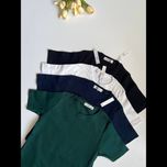 تیشرت یقه گرد کشبافت کبریتی