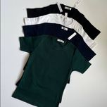 تیشرت یقه گرد کشبافت کبریتی