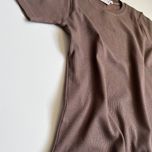 تیشرت یقه گرد کشبافت کبریتی