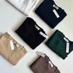 تیشرت یقه گرد کشبافت کبریتی