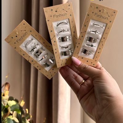 پک انگشتر 5 تیکه