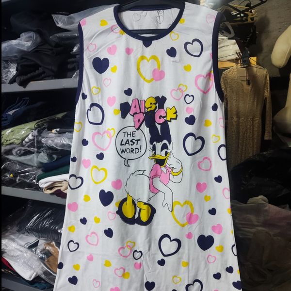 سارافون دخترانه شیک طرح گارفیلد