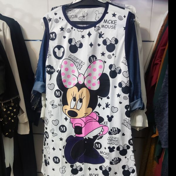 سارافون دخترانه شیک طرح گارفیلد