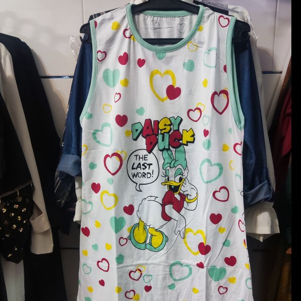 سارافون دخترانه شیک طرح گارفیلد