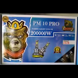 هدلایت گریزلی PM10 PRO پایه H4 نور فابریک