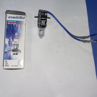 لامپ هالوژن مه شکن سیم دار پایهH3 ایساکو