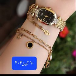 ست ساعت زنانه ودخترانه طرح جدید