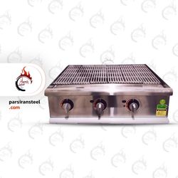 گریل صنعتی 90 سانتی ذغالی