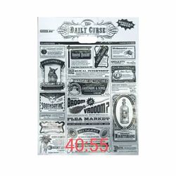 نایلکس دسته موزی مدل روزنامه سایز 50×40 بسته 30 کیلویی