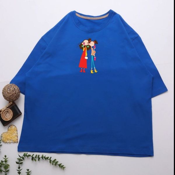 تیشرت باکسی زنانه