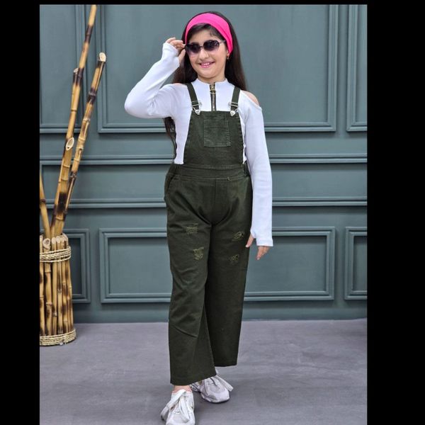 سرهمی کتان بچگانه شیک