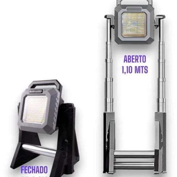 چراغ کمپینگ چند منظوره با پایه تلسکوپی Work light COB103360