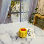 شمع معطر موم سویا مدل ترانه