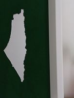 تابلو آینه نقشه فلسطین