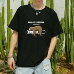 تیشرت مشکی تنبل درختی گرانج