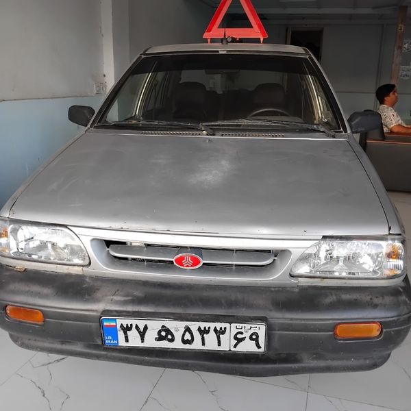 پراید نقره ای 2 گانه