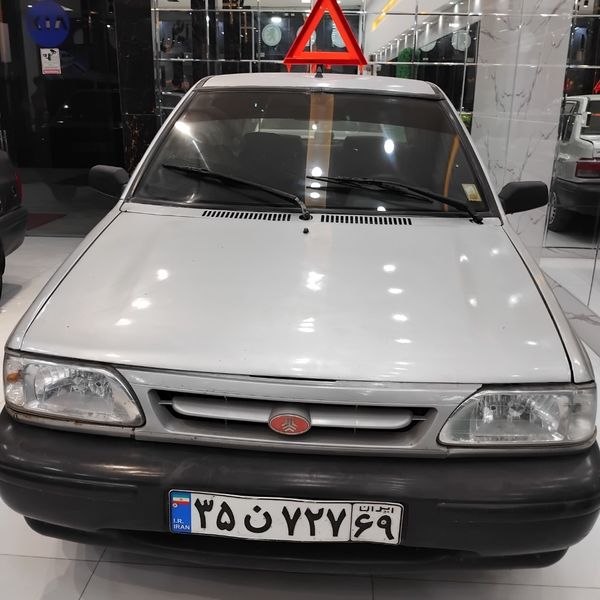 پراید 87 نقره ای