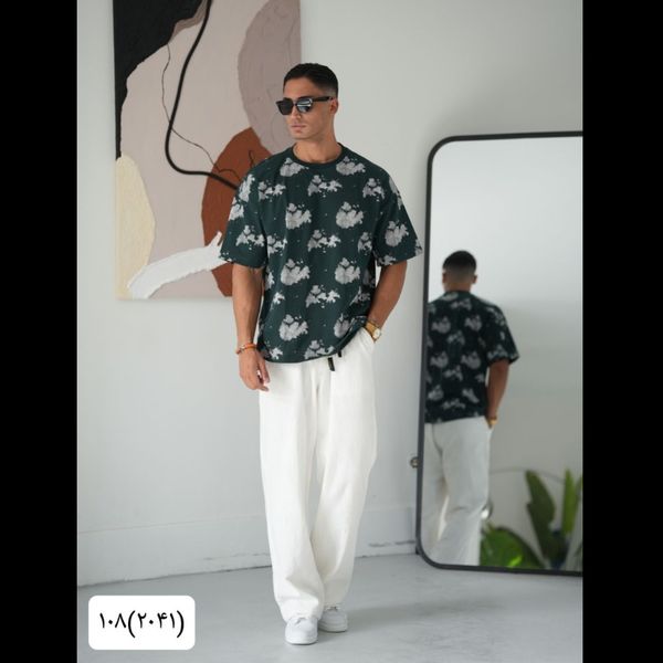 تیشرت یقه گرد 2041