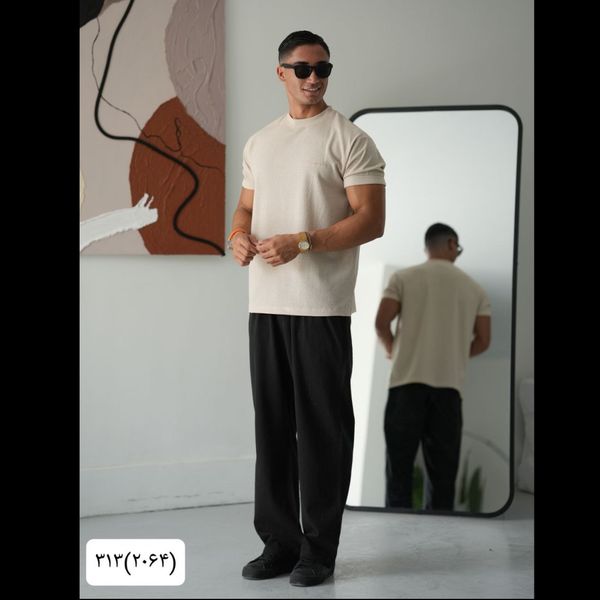 تیشرت یقه گرد 2064