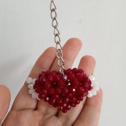 آویز قلب بال دار