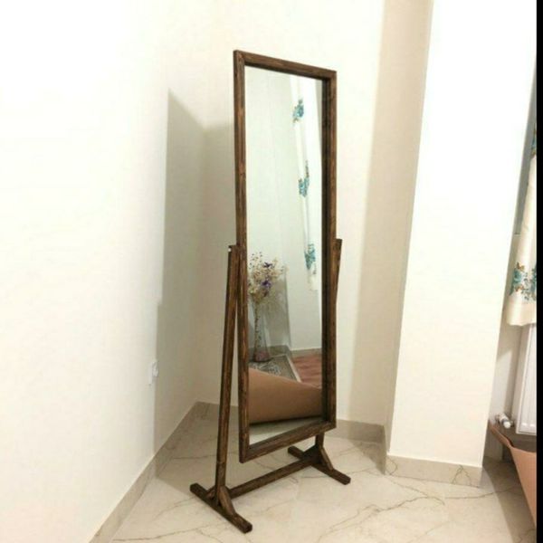 آینه قدی پایه دار کد 10701