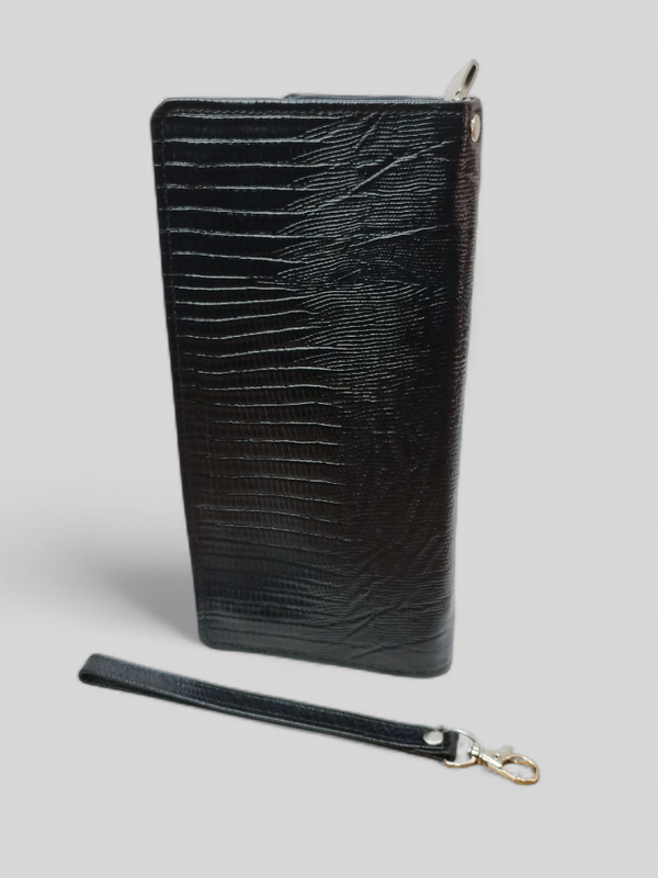 کیف مدارک و دسته چک مچی مردانه چرمی مدل جاستین