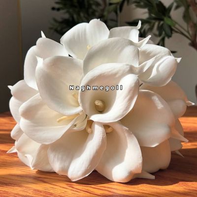 دسته گل عروس مصنوعی شیپوری 15 شاخه