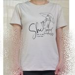 تیشرت دخترانه کرم 109