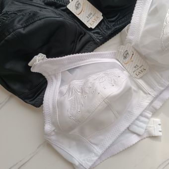 سوتین گلدوزی لعیا بدون فنر مینی مایزر | سایز 85 تا 100