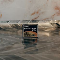 کارت حافظه Lexar Professional 800x 32GB CompactFlash UDMA 7 در حد نو