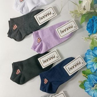 جوراب نخی اسپرت طرح قلب | برند پاکان | سایز 38 تا 40