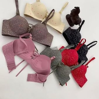 سوتین زنانه جکدار لیفت سینه بدون فنر | کاپ B | سایز 36 تا 42