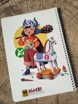 دفتر خط دار طرح رستم