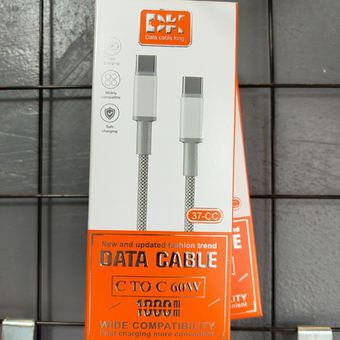 کابل شارژر 2 سر TYPE-C برند DKING مدل CC-37