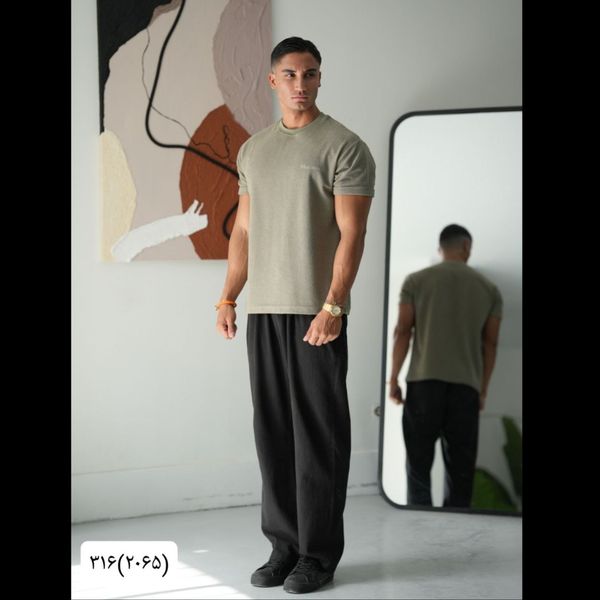 تیشرت یقه گرد 2065