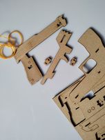 پازل چوبی دکوراتیو تفنگ