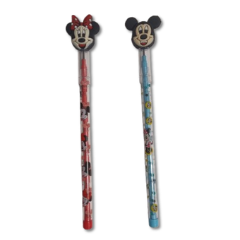 مداد فشنگی و سرمدادی سیلیکونی فانتزی طرح میکی موس