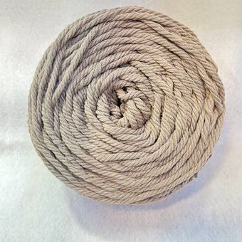 مکرومه کتان 4 خاکی