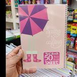 دفتر 50 برگ مجلد سیبو طرح کلاسیک فانتزی