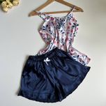 تاپ شلوارک ساتن طرح کفشدوزک