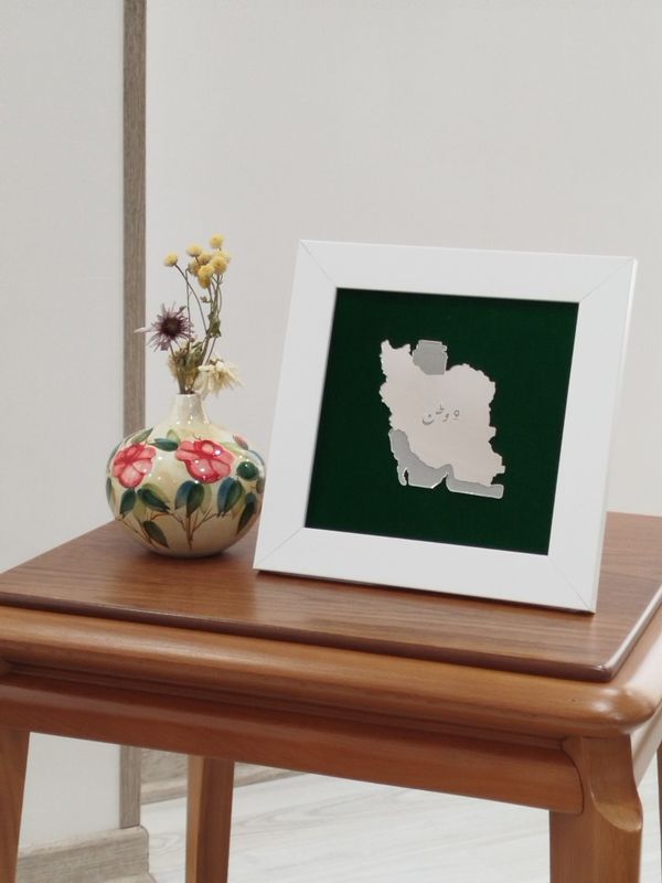 تابلو آینه ای نقشه ایران