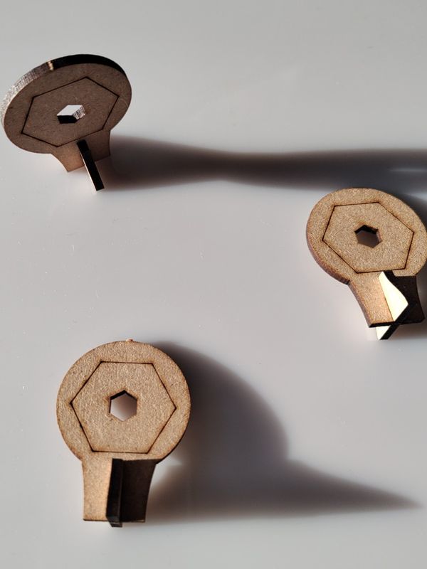 پازل چوبی دکوراتیو تفنگ