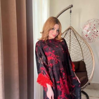 حریر استر کشی شده فری سایز مدل میدی