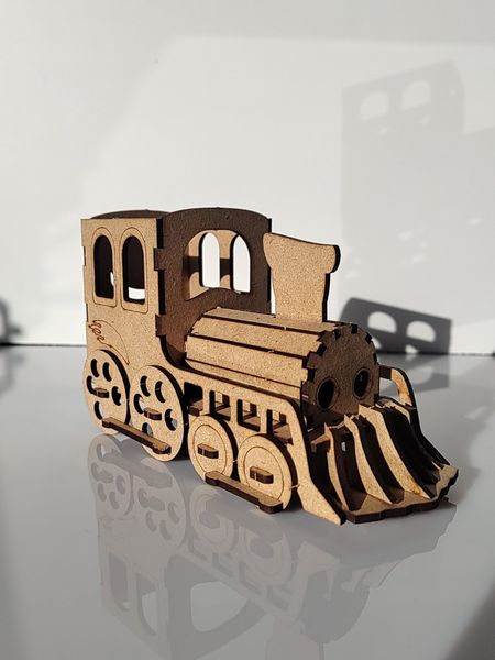 پازل چوبی دکوراتیو قطار